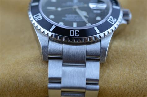 rolex submariner 16610 lug to lug|rolex 16610 end link.